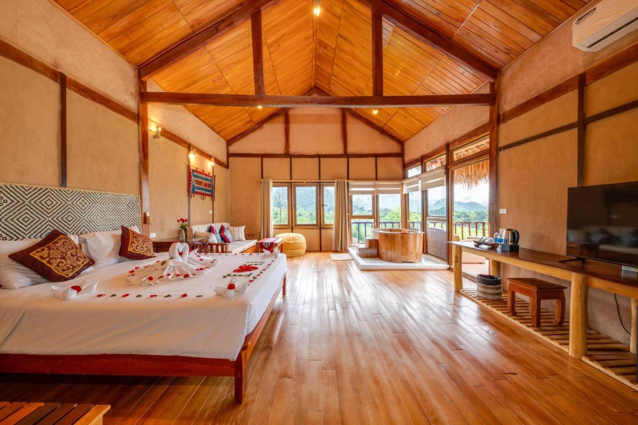 Hotel Mai Chau Onsen Retreat Esterno foto